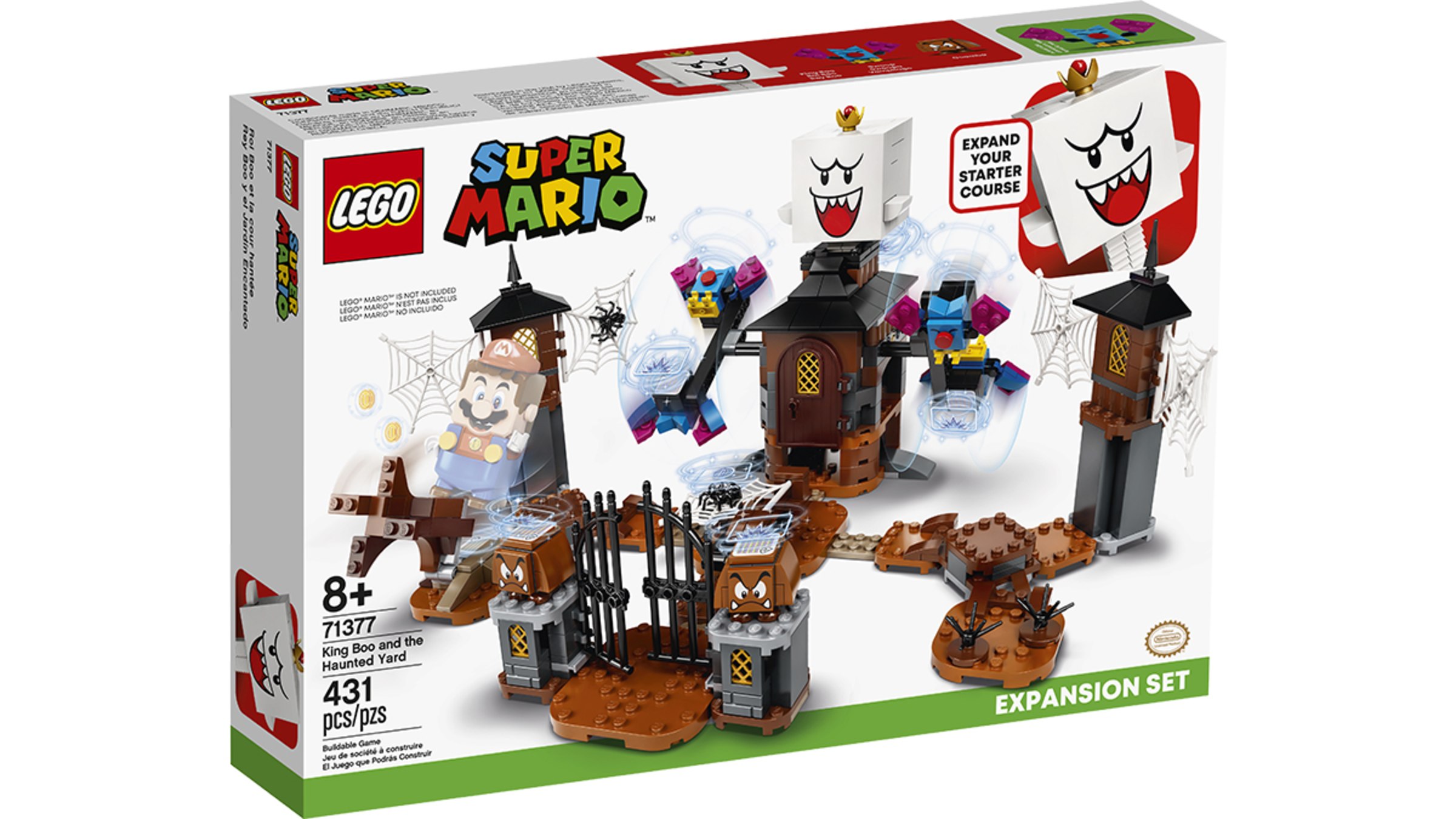 lego king boo haunted yard